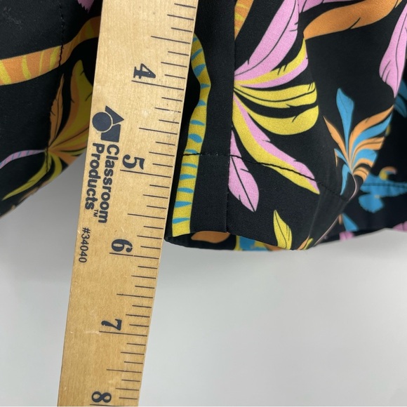 Chubbies midnight palms 5.5” inseam Swim Trunks Palm trees black multicolor Sz S - Picture 4 of 7